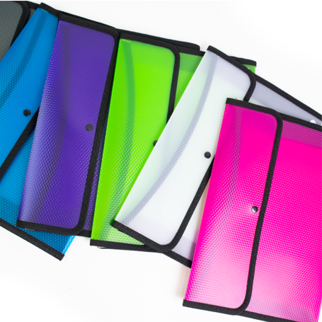 Bazic • Sobre plástico tamaño carta